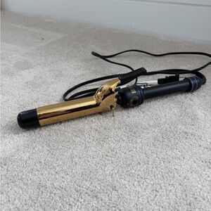 Professional Gold Curling Iron - 1” Barrel